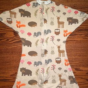 Zipadee zip woodland creature sleep sack 6-12 mo